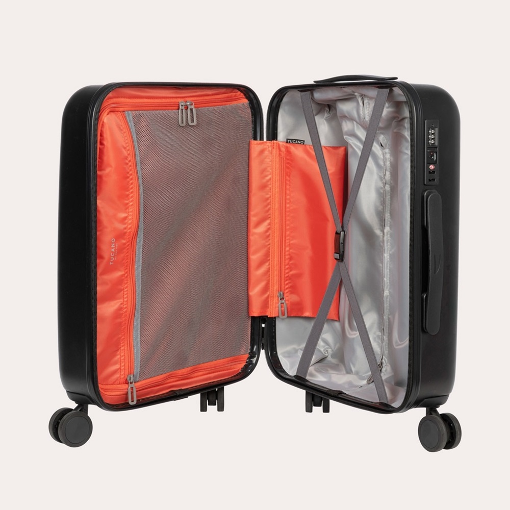 Tucano Travel Trolley Ted Rigid S (40L), Black - Image 4