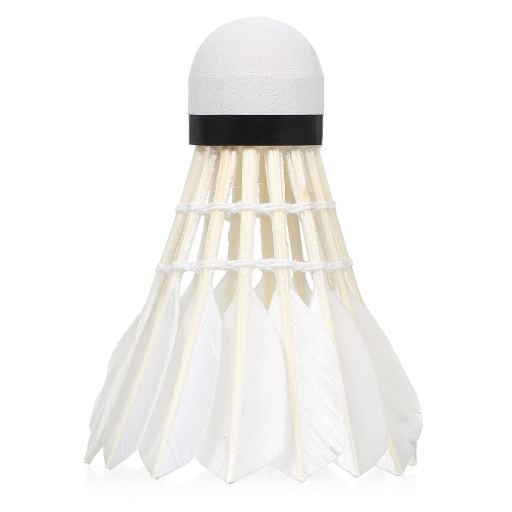 Badminton Shuttlecock 8cm, neilon, 3pcs in tube, 7*7*15,5cm - Image 2