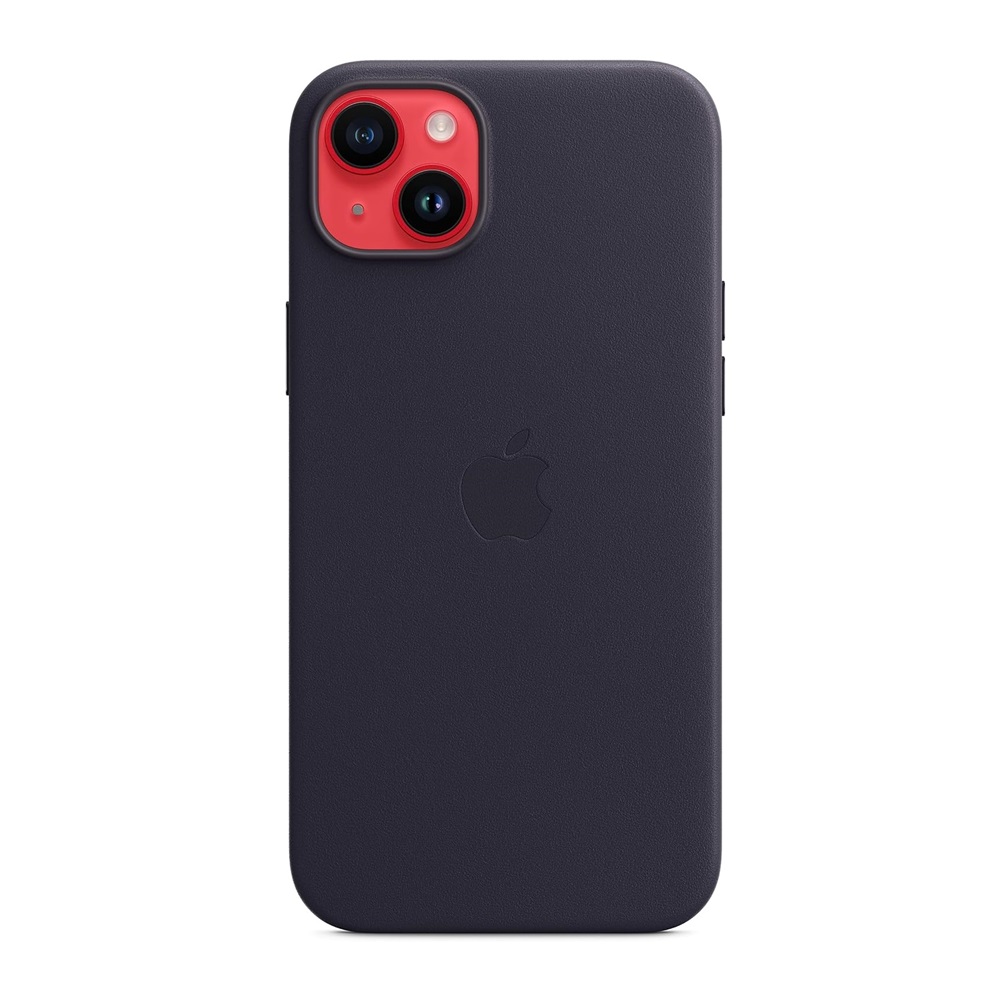 Case Original Leather with MagSafe for iPhone 14, Ink - Image 2