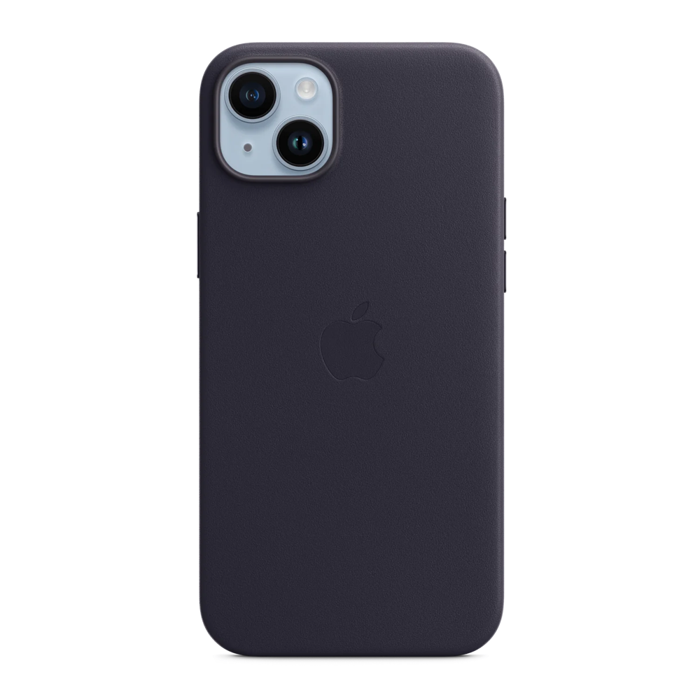 Case Original Leather with MagSafe for iPhone 15 Plus/14 Plus, Ink