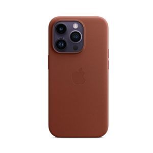 Case Original Leather with MagSafe for iPhone 14 Pro Max, Umber