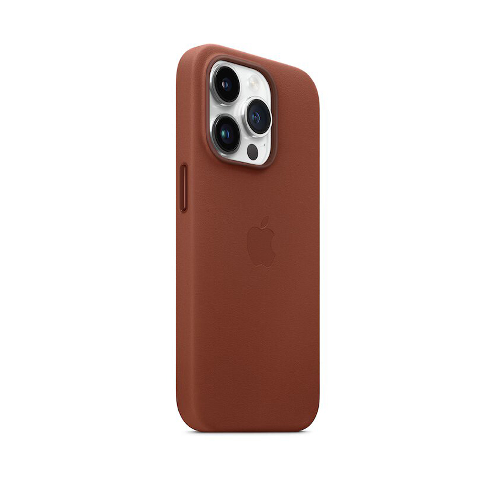 Case Original Leather with MagSafe for iPhone 14 Pro, Umber - Image 2
