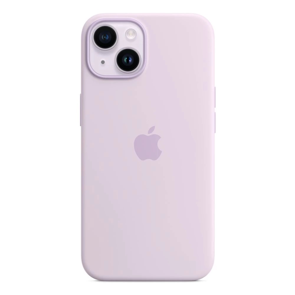 Case Original Silicone with MagSafe for iPhone 14, Lilac