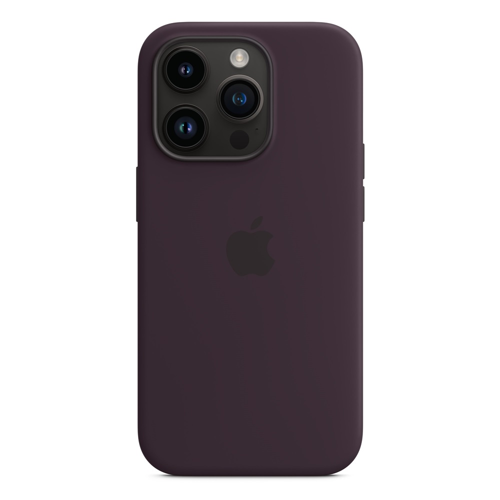 Case Original Silicone with MagSafe for iPhone 14 Pro, Elderberry - Image 3