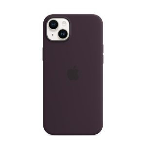 Case Original Silicone with MagSafe for iPhone 15 Plus/14 Plus, Elderberry