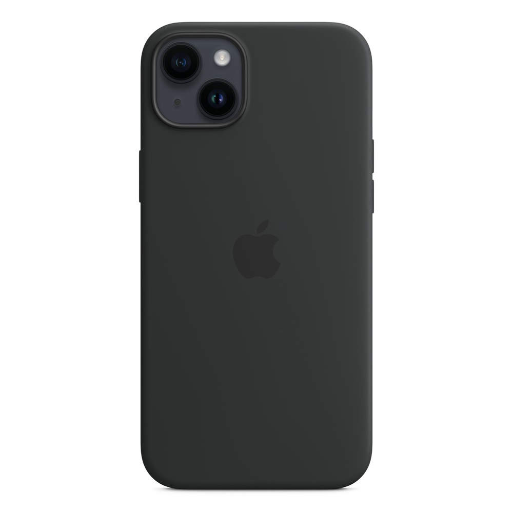 Case Original Silicone with MagSafe for iPhone 15 Plus/14 Plus, Midnight - Image 3