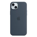 Case Original Silicone with MagSafe for iPhone 15 Plus/14 Plus, Storm Blue