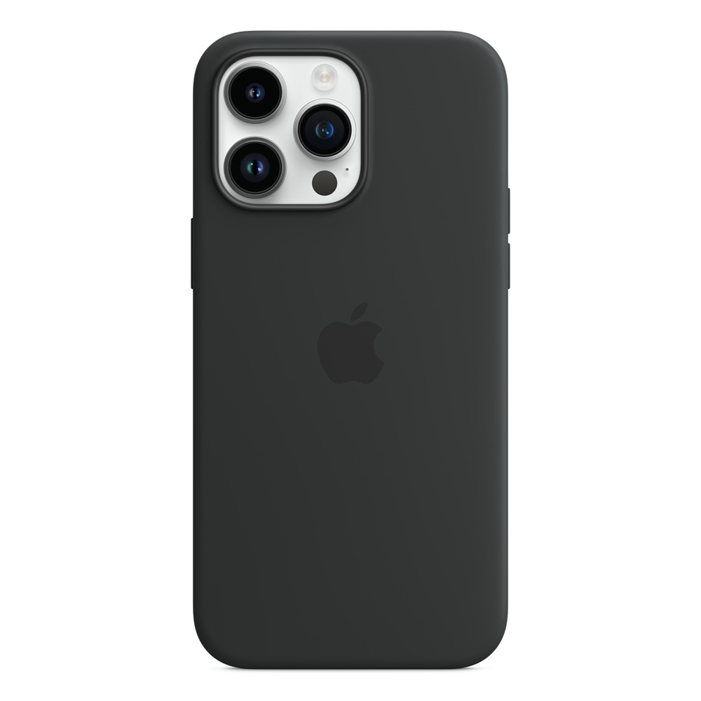 Case Original Silicone with MagSafe for iPhone 14 Pro Max, Midnight - Image 3