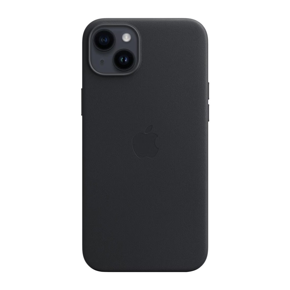 Case Original Leather with MagSafe for iPhone 14, Midnight - Image 2