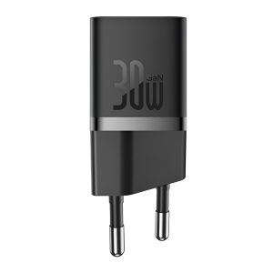 Baseus Wall Charger GaN5 Mini 1C 1*Type-C 30W, Black