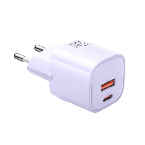 Mcdodo Wall Charger Nano Series 1*USB-A+1*Type-C 3A 33W, Purple