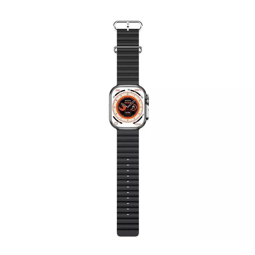 Charome Smart Watch HD Call T8 Ultra, Black - Image 2