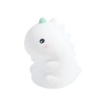 Cute Series Dinosaur Silicone Night Light, White