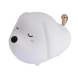 Baseus Cute Series Doggie Silicone Night Light, White