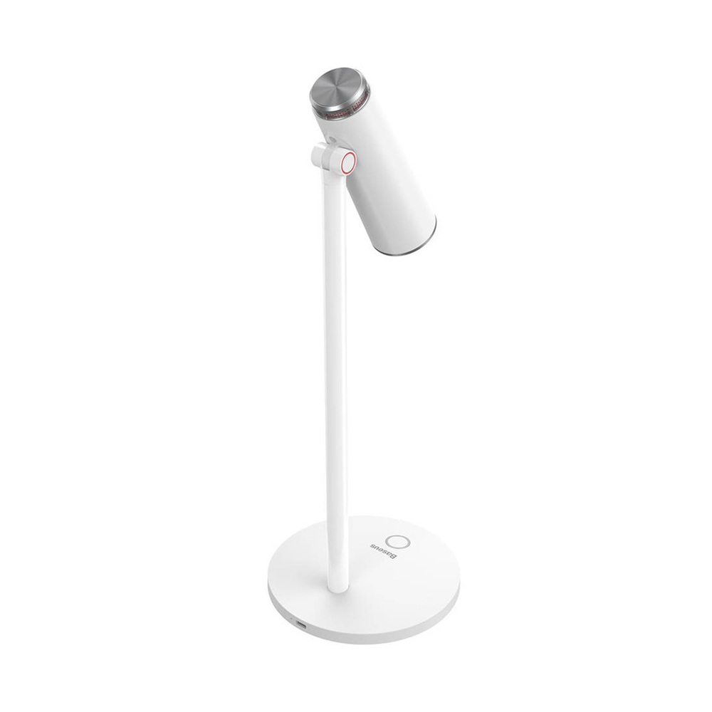 Baseus i-wok Series Charging Office Reading Desk Lamp (Spotlight), White - Image 3