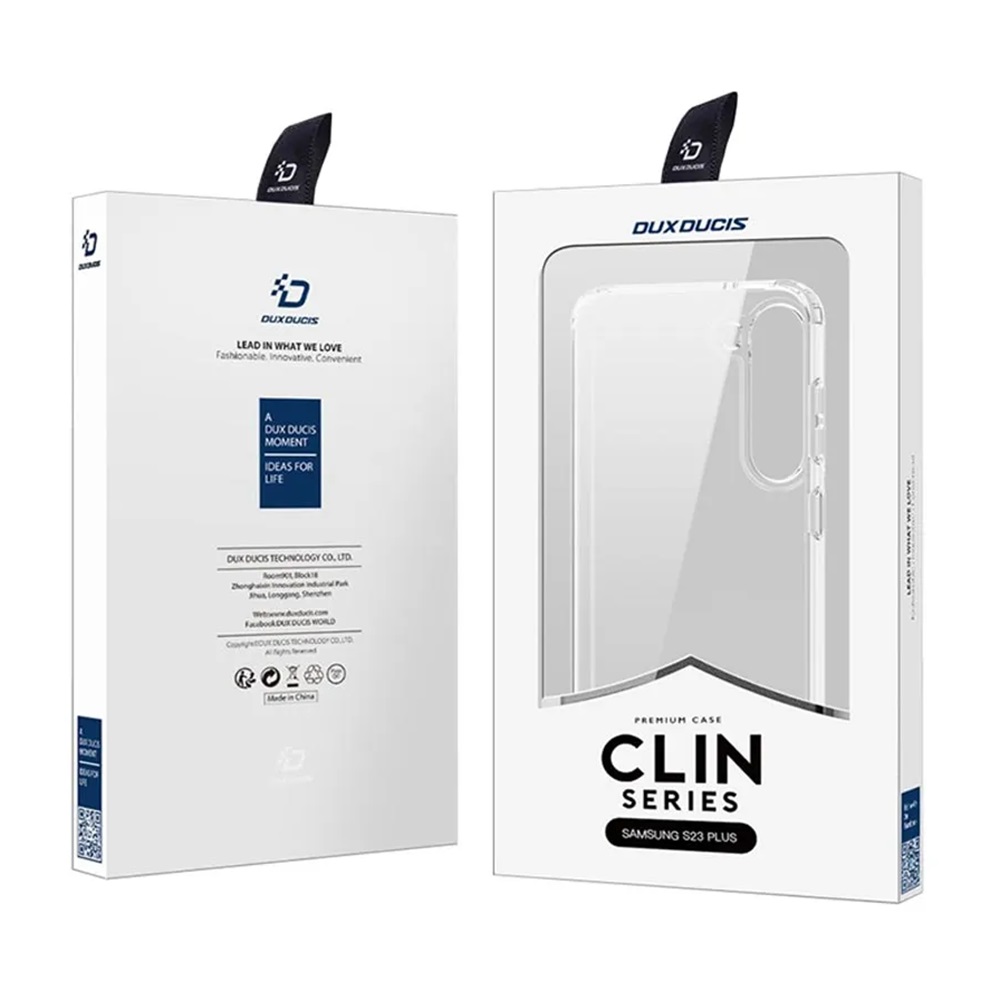DUX DUCIS Case TPU for Samsung S23 Plus, Clear - Image 3