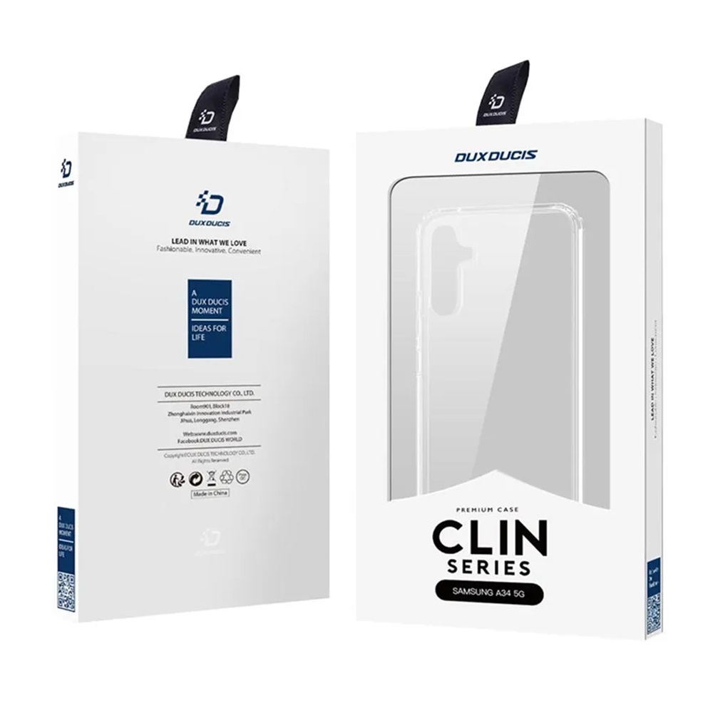 DUX DUCIS Case TPU for Samsung A34, Clear - Image 2