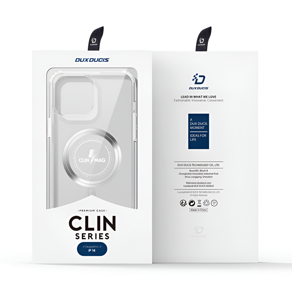DUX DUCIS Case TPU for iPhone 14 Clin with MagSafe , Clear - Image 3