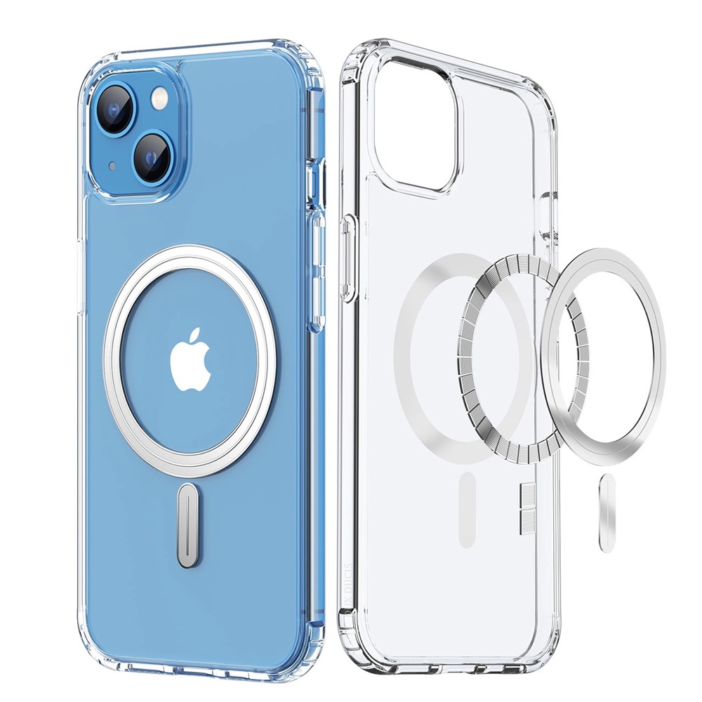 DUX DUCIS Case TPU for iPhone 15 Plus/ iPhone 14 Plus Clin with MagSafe, Clear - Image 2