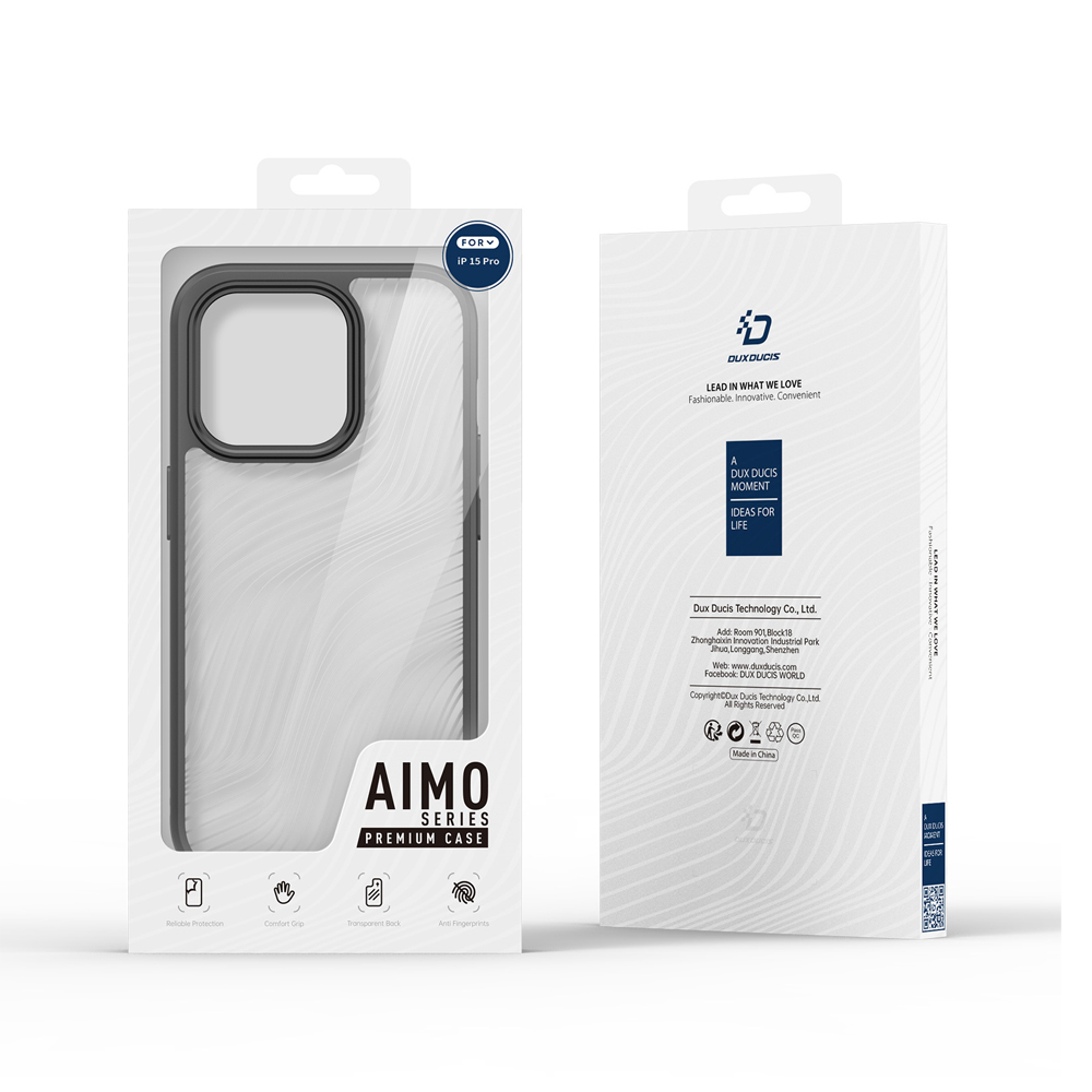 DUX DUCIS Case iPhone 15 Pro Max AIMO, Black - Image 3
