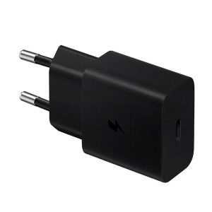Samsung Wall Charger 1xType-C 15W (w/o cable), Black