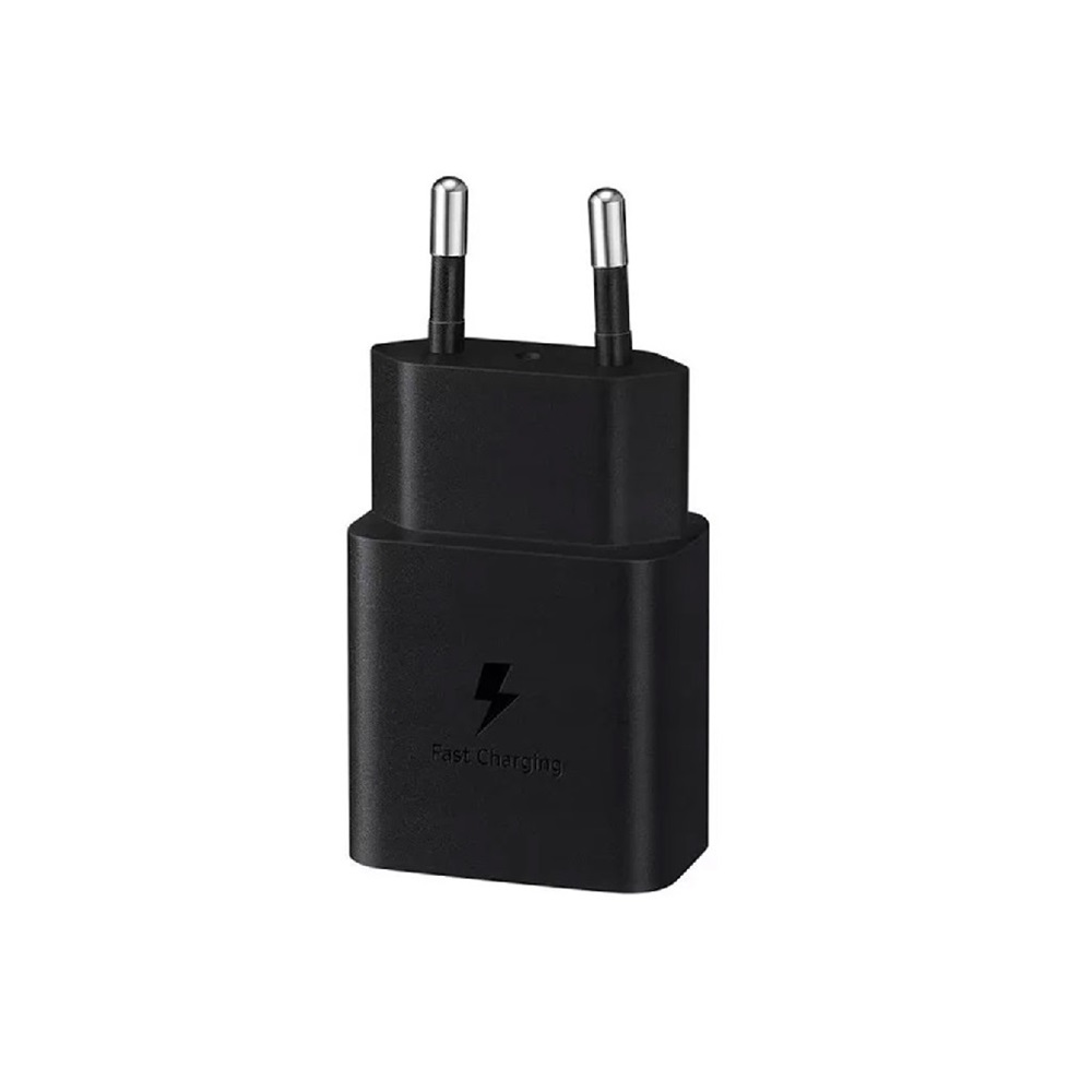 Samsung Wall Charger 1xType-C 15W (w/o cable), Black - Image 2