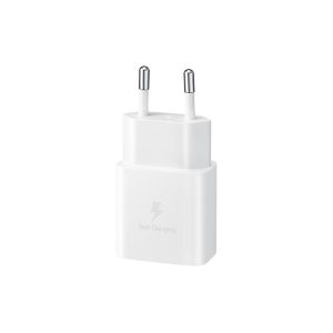 Samsung Wall Charger 1xType-C 15W (w/o cable), White