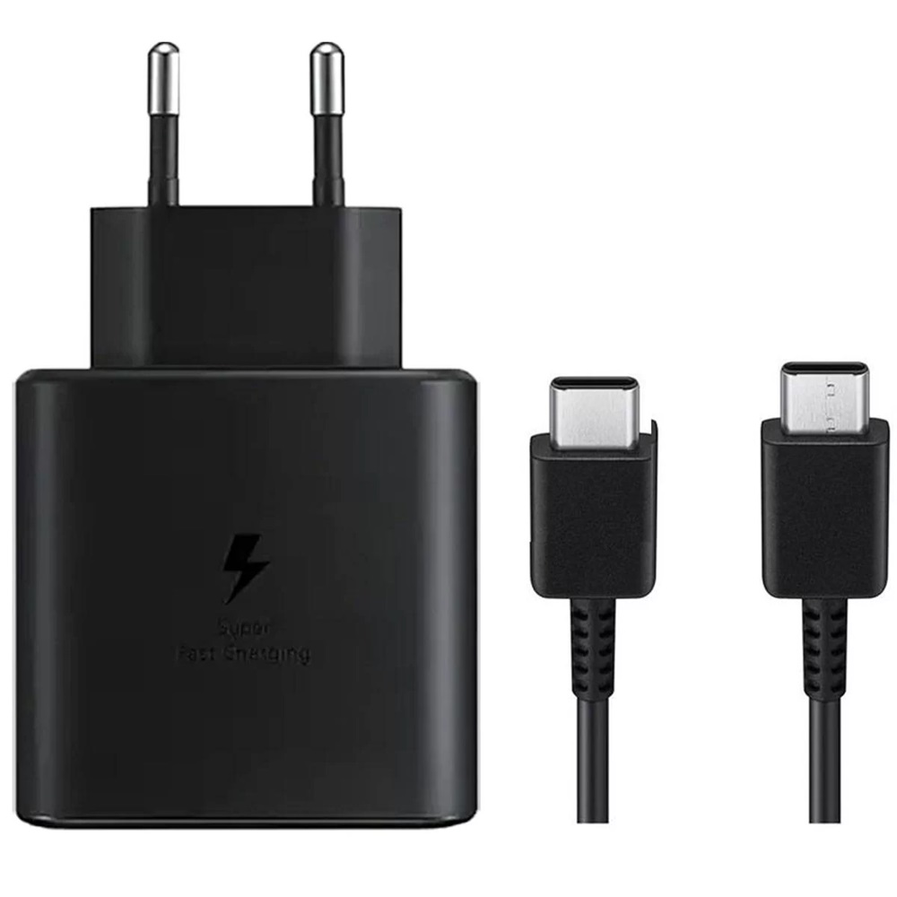 Samsung Wall Charger 1xType*C Super Fast Charging 45W with Cable Type-C to Type-C 1.8m, Black - Image 2