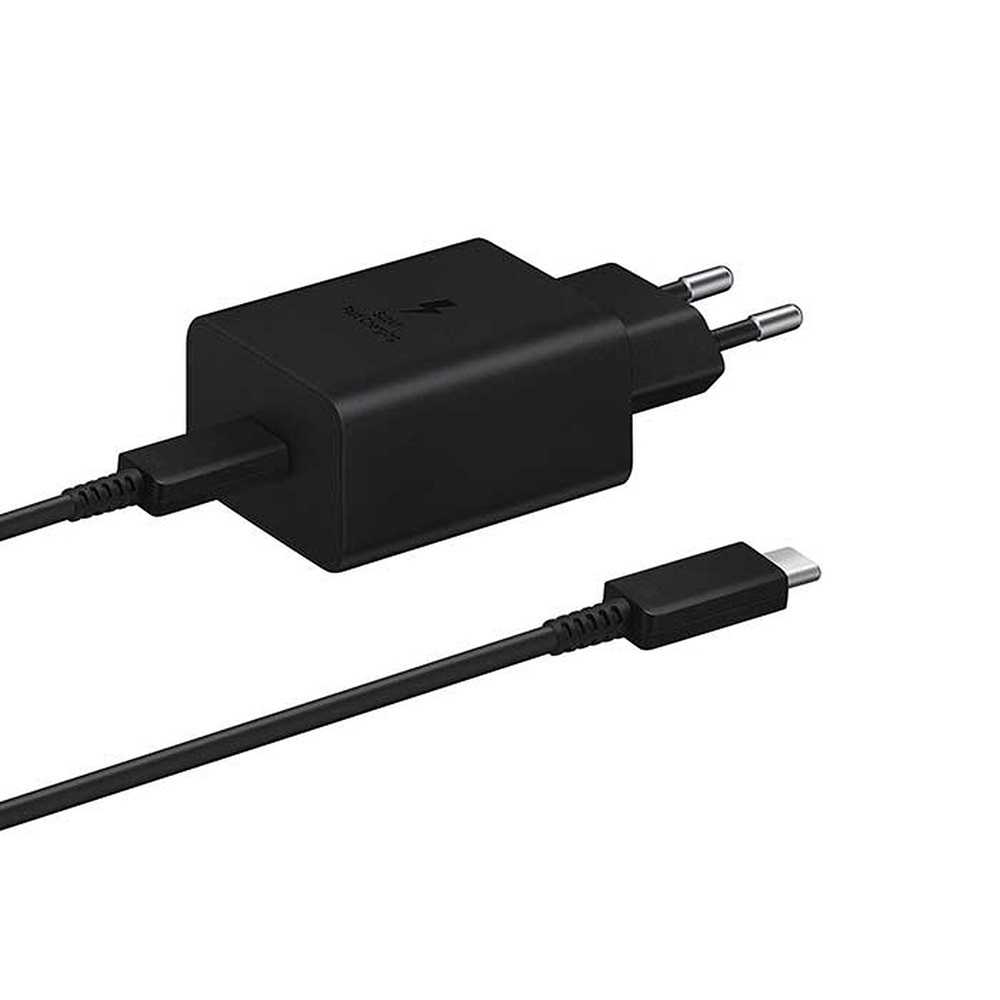 Samsung Wall Charger 1xType*C Super Fast Charging 45W with Cable Type-C to Type-C 1.8m, Black - Image 3