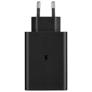 Samsung Wall Charger 2xType-C + 1xType-A Super Fast Charging 65W Trio, Black