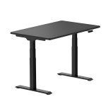Flexispot Adjustable Desk ET223, Black (2 Motors, Capacity:125kg,Height Adj: 58cm-123cm,Desk Top Width:110cm-180cm,Speed: 32mm/s),(Without Table Top)