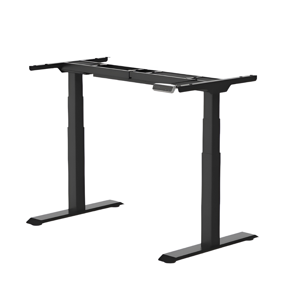 Flexispot Adjustable Desk ET223, Black (2 Motors, Capacity:125kg,Height Adj: 58cm-123cm,Desk Top Width:110cm-180cm,Speed: 32mm/s),(Without Table Top) - Image 2