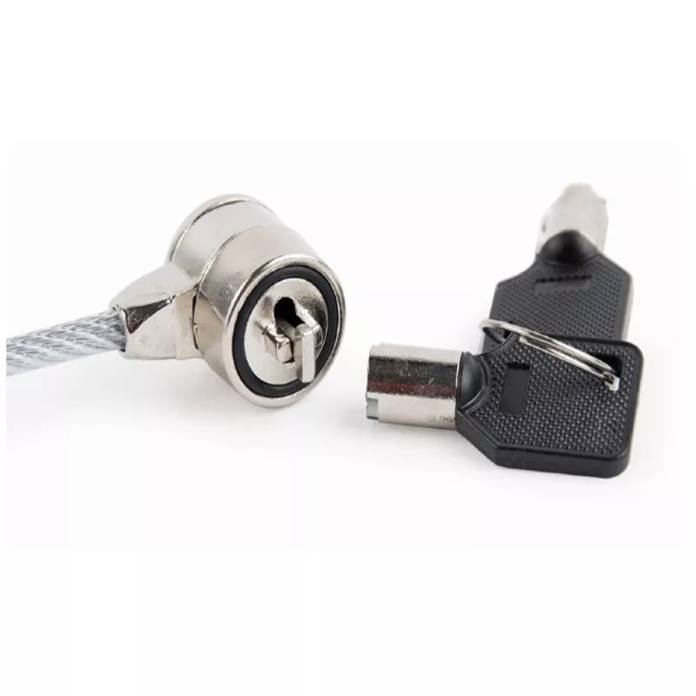 Gembird LK-CL-01 Cable lock for notebooks (4-digit combination), 4 mm steel cable - Image 2