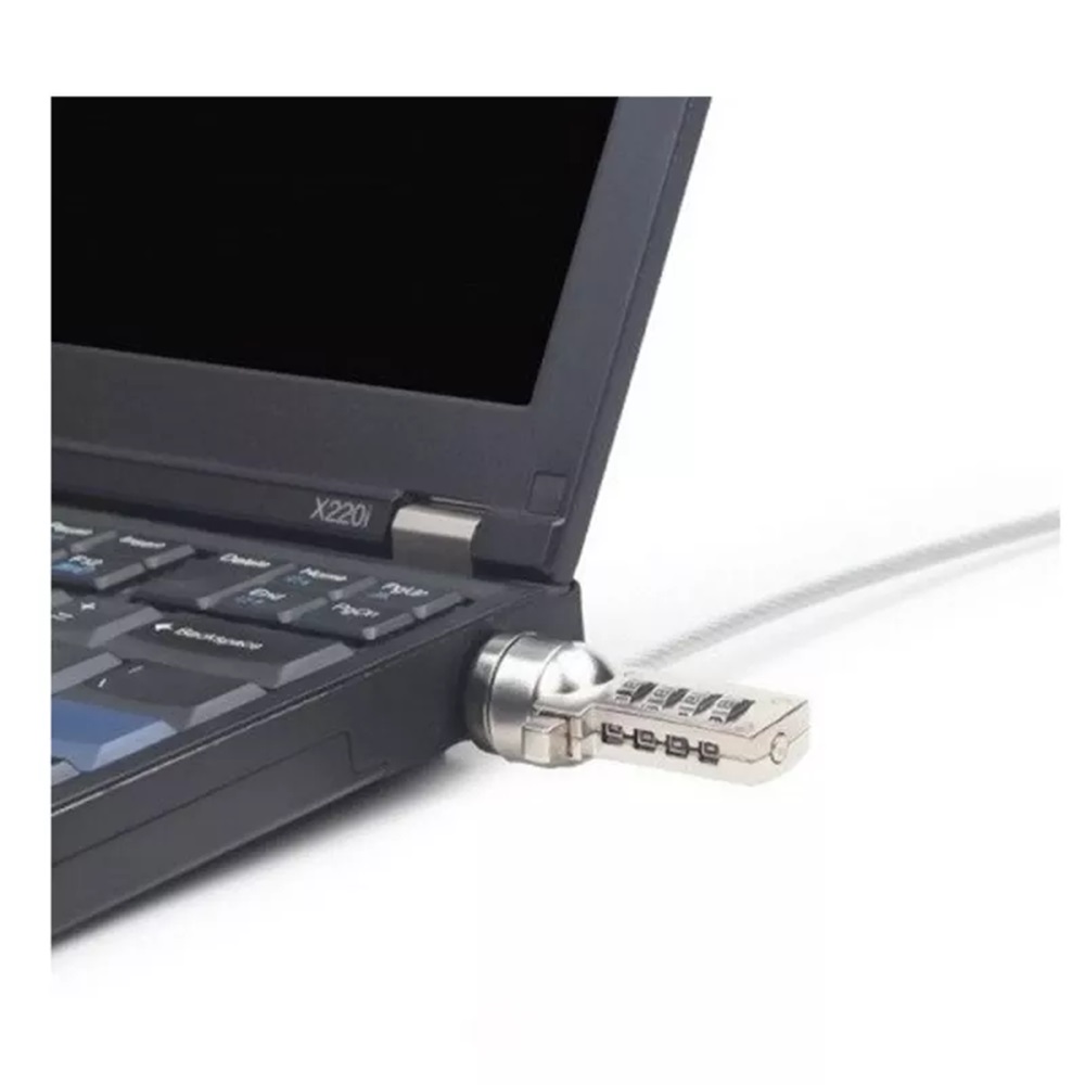 Gembird LK-CL-01 Cable lock for notebooks (4-digit combination), 4 mm steel cable - Image 3