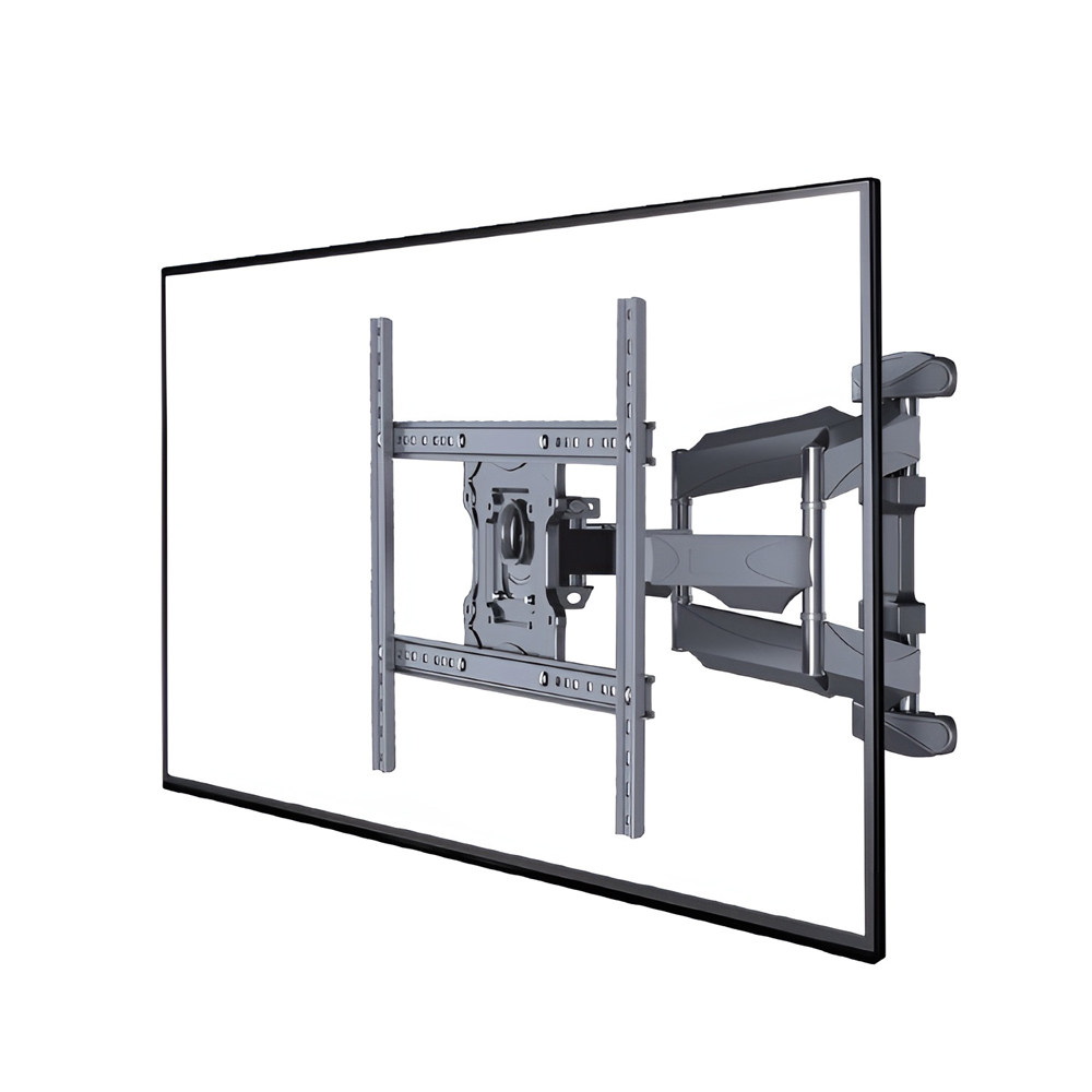 Gembird TV-Wall Mount for 32-75" "WM-75ST-01", Full motion double arm, max.45 kg, Wall distance 49 - 491mm, max. VESA 600 x 400, Black - Image 2