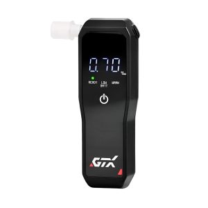 GTX Portable Digital Alcohol Tester, Black