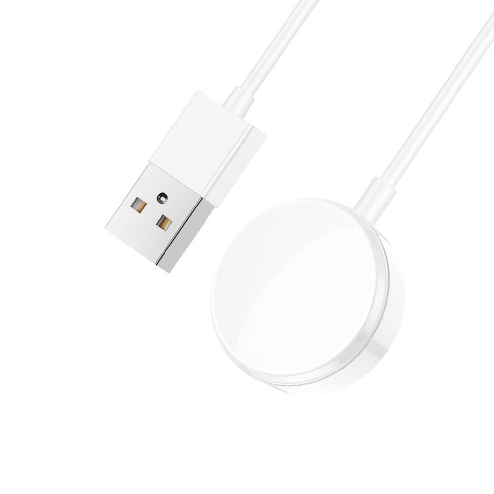 Hoco Y1 Pro Smart Watch Charging Cable, White - Image 2