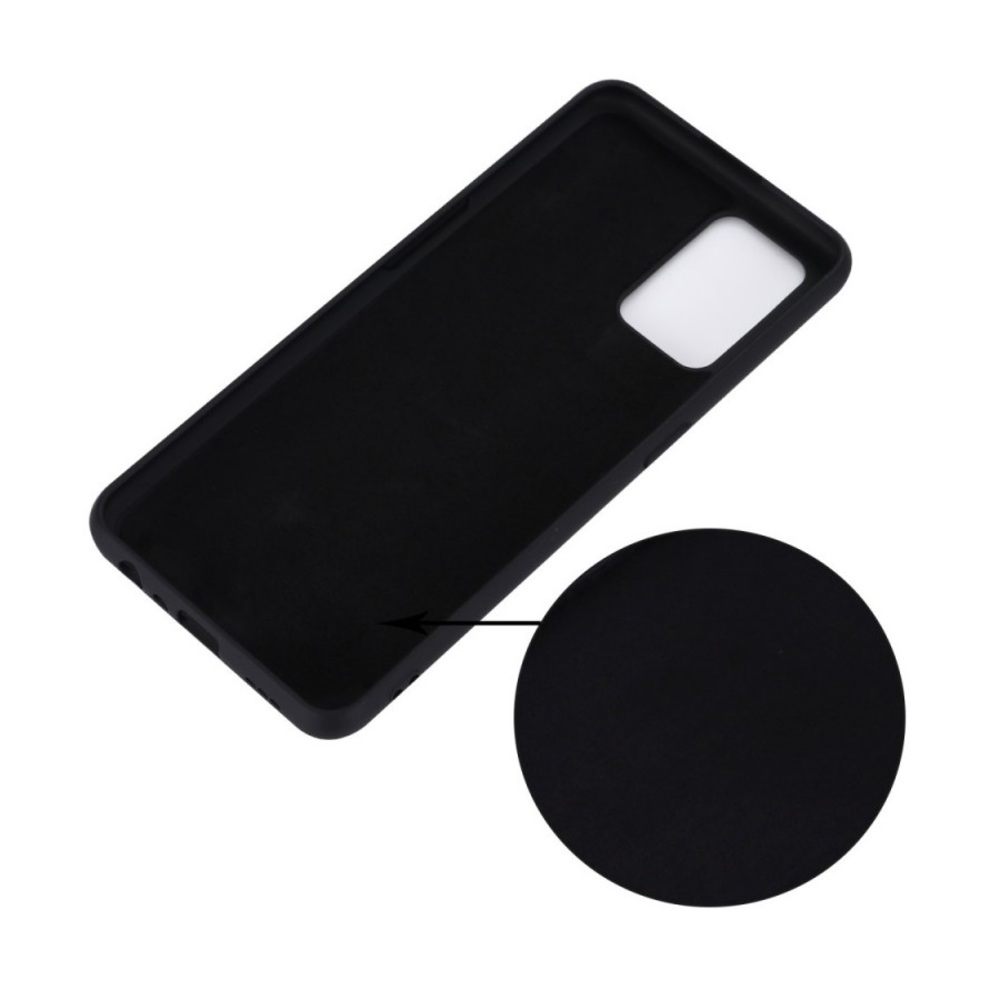 Helmet Case Liquid Silicone Oppo A74, Black - Image 2