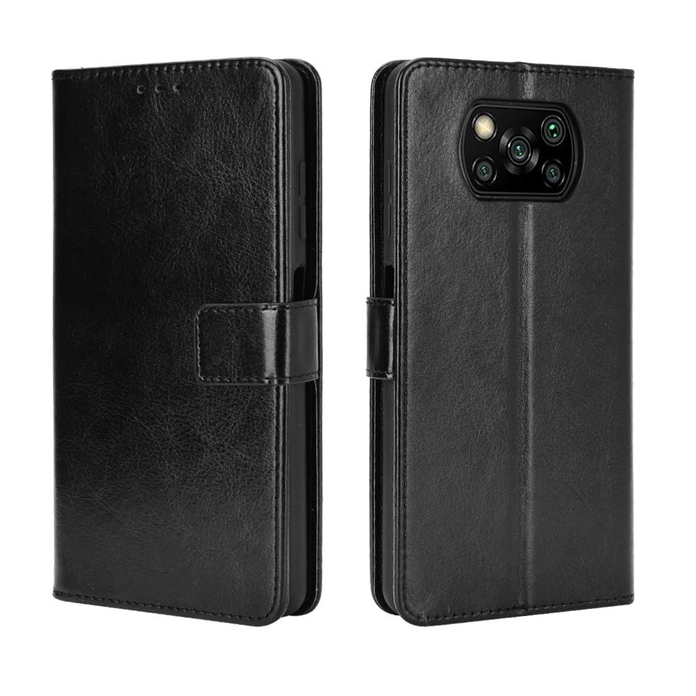 Helmet Case Shell Flip Xiaomi Poco X3, Black - Image 2