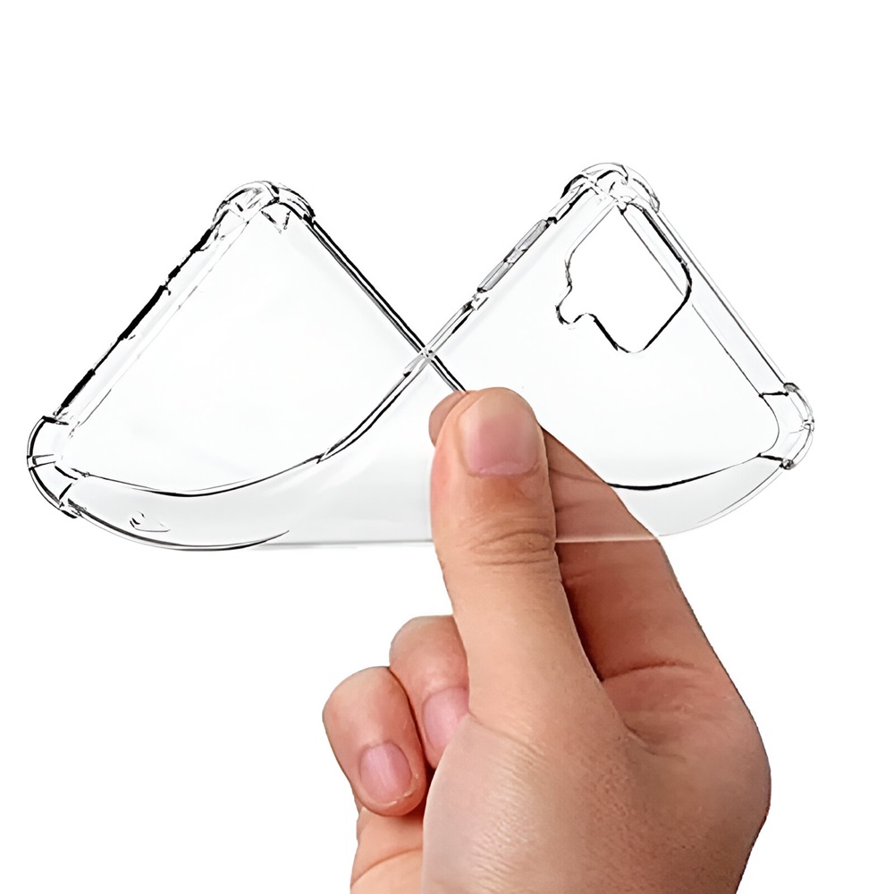 Helmet Case TPU Soft Samsung A22/M32, Clear - Image 3