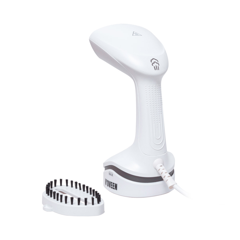 NOVEEN Handheld Garment Steamer HGS340, 150ml, 1100W, White - Image 2