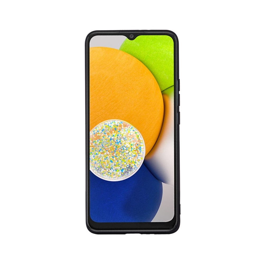 Helmet Case Liquid Silicone Samsung A03, Black - Image 2