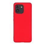 Helmet Case Liquid Silicone Samsung A03, Red