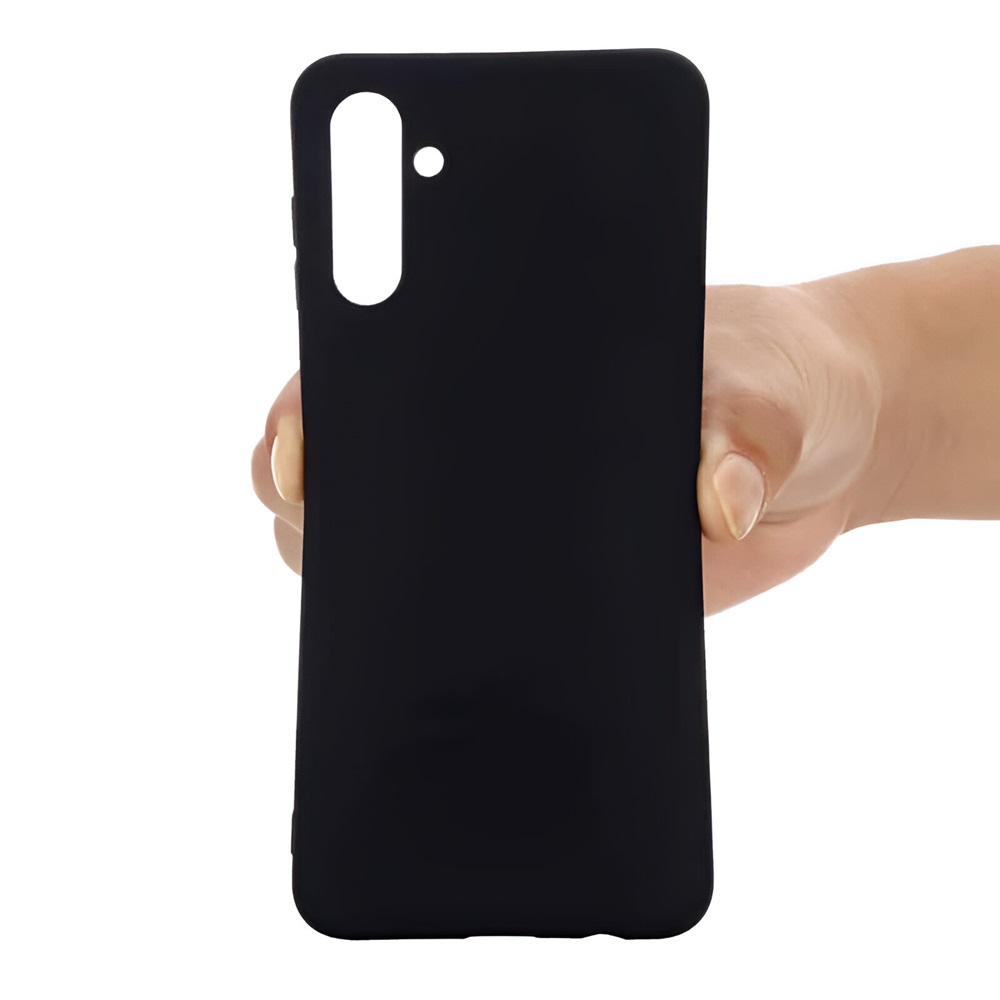Helmet Case Liquid Silicone Samsung A04S, Black - Image 3