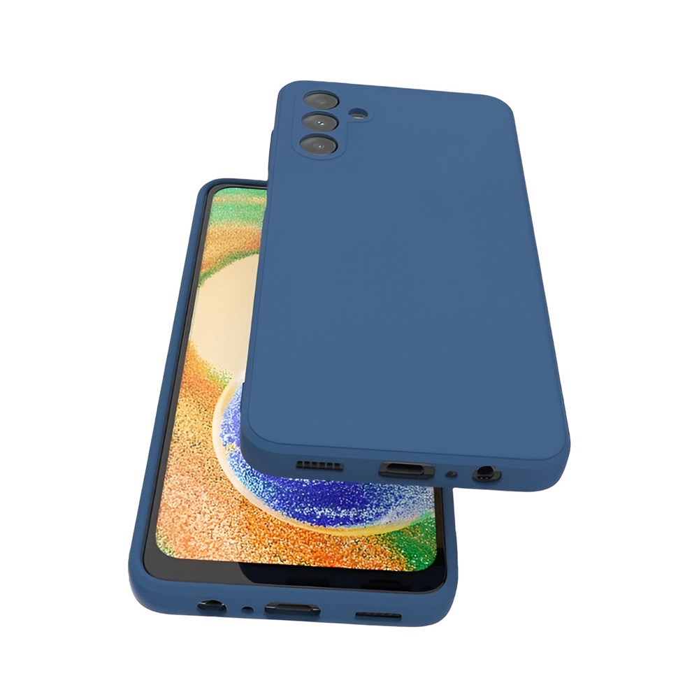Helmet Case Liquid Silicone Samsung A04S, Blue - Image 2