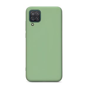 Helmet Case Liquid Silicone Samsung M12 4G, Green