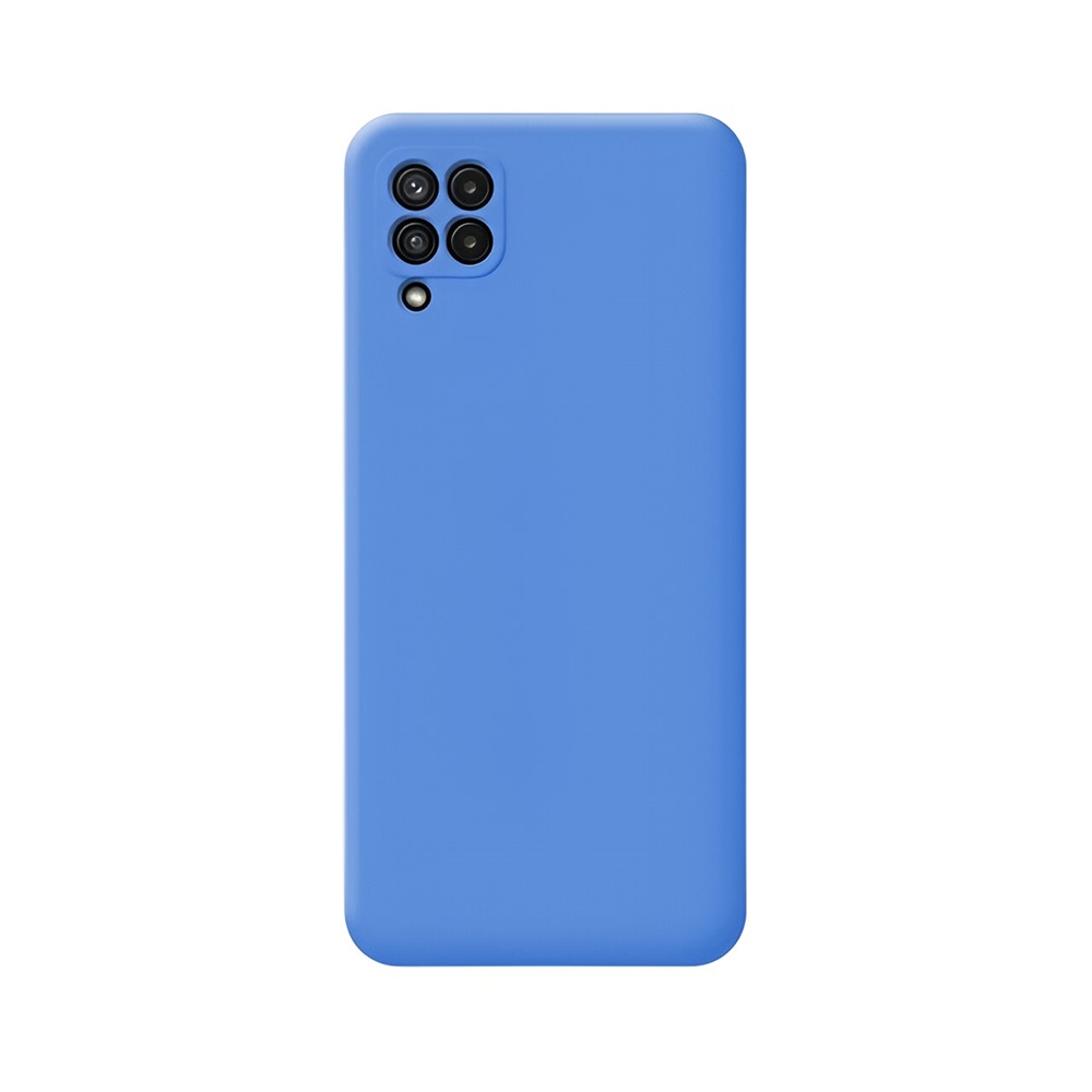 Helmet Case Liquid Silicone Samsung M22 4G, Blue