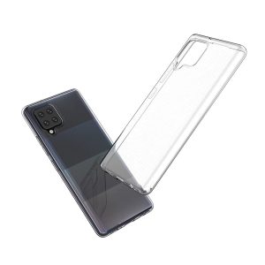 Helmet Case TPU Soft Samsung M12 4G, Clear