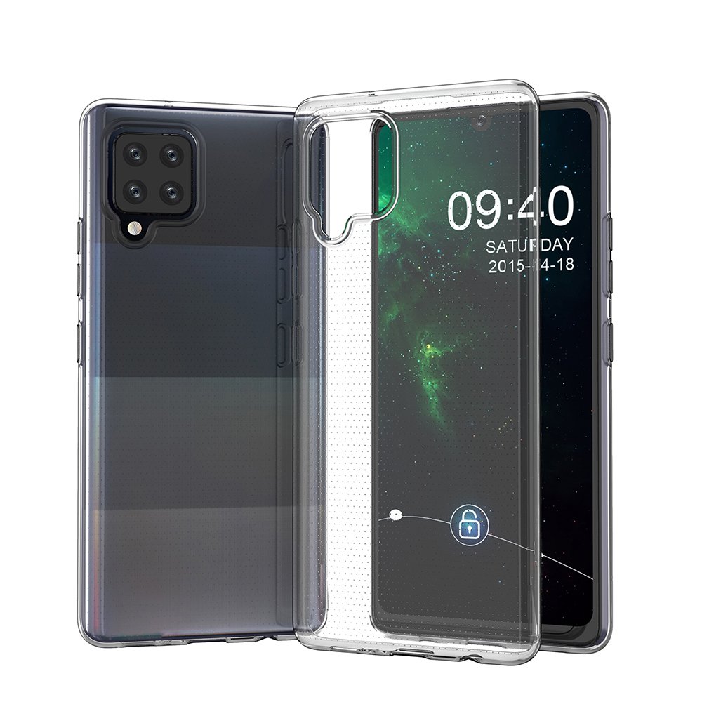 Helmet Case TPU Soft Samsung M12 4G, Clear - Image 3