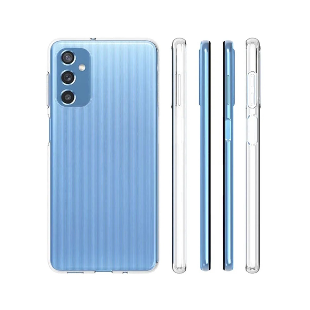 Helmet Case TPU Soft Samsung M52 5G, Clear - Image 3